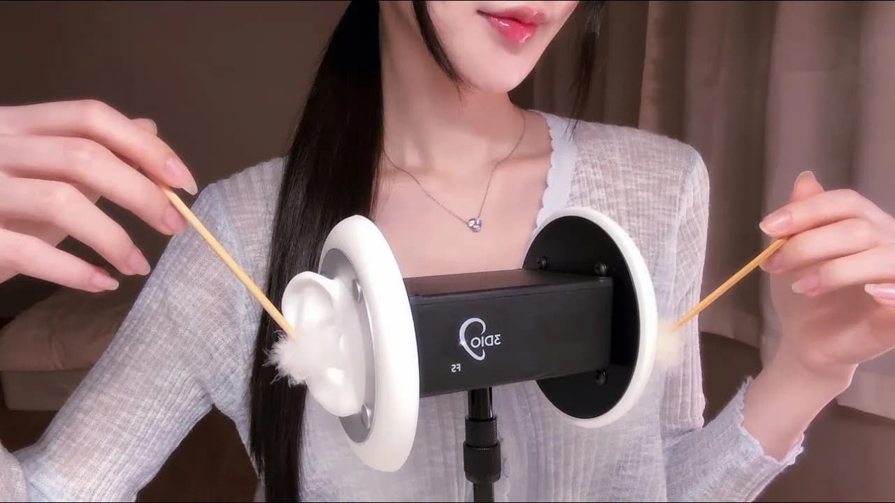 ASMR / 친구야 얘기하면서 귀파줄게👂 3dio 귀청소 귀마사지💤